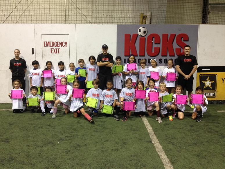 Kicks Indoor Soccer camps